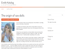Tablet Screenshot of erotik-katalog.org